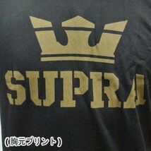 新品未使用　Sサイズ　SUPRA/スープラ ABOVE REGULAR BLACK/DARK OLIVE S/S TEE メンズ 半袖 プリントメンズ 男性用 丸首 クリックポスト_画像4