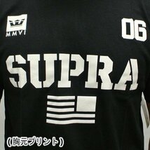 新品未使用　Sサイズ　SUPRA/スープラ TEAM USA BLACK S/S TEE メンズ 半袖 プリントメンズ 男性用 丸首 クリックポスト_画像4