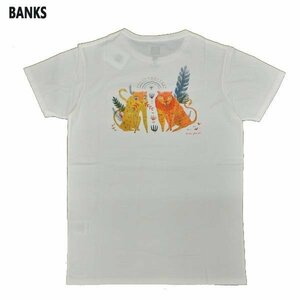 新品未使用　Sサイズ　BANKS/バンクス MIA TANINAKA CHAKRA S/S TEE OFF WHITE MENS メンズ 男性用 半袖Ｔシャツ 丸首 クリックポスト