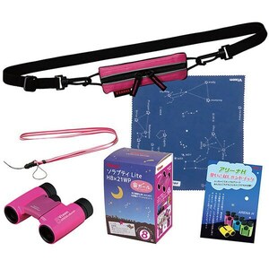 * new goods Vixen Vixen binoculars solaptiLite H8×21WP [. girl / Arena H8×21WP/8 times / light weight compact / waterproof / star empty observation / pink ] with guarantee 