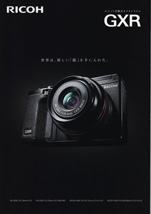 Ricoh Ricoh GXR catalog /2010.10( unused beautiful goods )