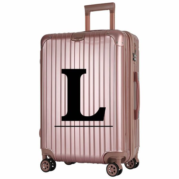 新品/スーツケース/キャリーケース/ローズゴールド/ファスナー/中型/旅行バッグ