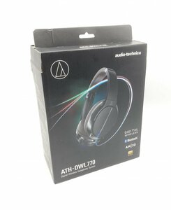 audio-technica デジタルワイヤレスヘッドホンシステム Bluetooth ハイレゾ音源対応 ATH-DWL770 ブラック