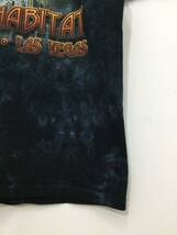 MGM GRAND 良品綺麗 USA製 リアルアニマル 半袖Tシャツ メンズL〜 タイダイ 黒系 ライオン アニマルプリント VINTAGE_画像6