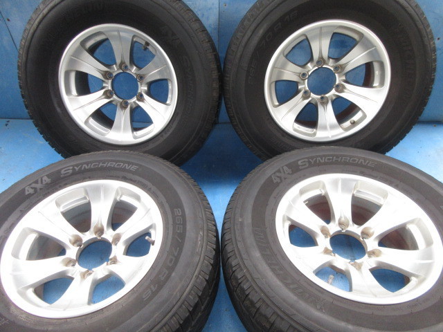 ヤフオク! -265-70r16(タイヤ・ホイールセット)の中古品・新品・未使用 ...