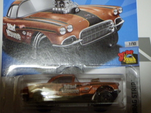 ホットウィール ’62 CORVETTE GASSER オレンジメタ HotWheels コルベット ギャッサー CHEVROLET MadMouse 