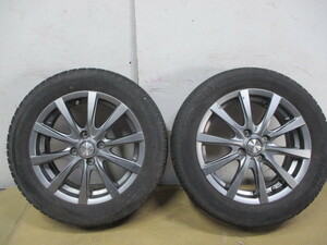 2本 ホンダ グレイス DAA-GM5 社外 GRASS ホイール 2本 5.5J×15+50 PCD100＊個人宅配送不可＊