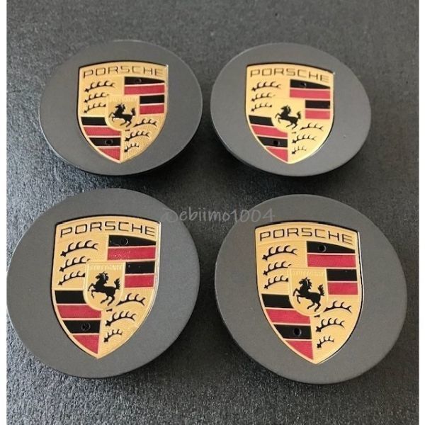 割引 ポルシェ 純正イタリア製 ホイールキャップ 4個セット