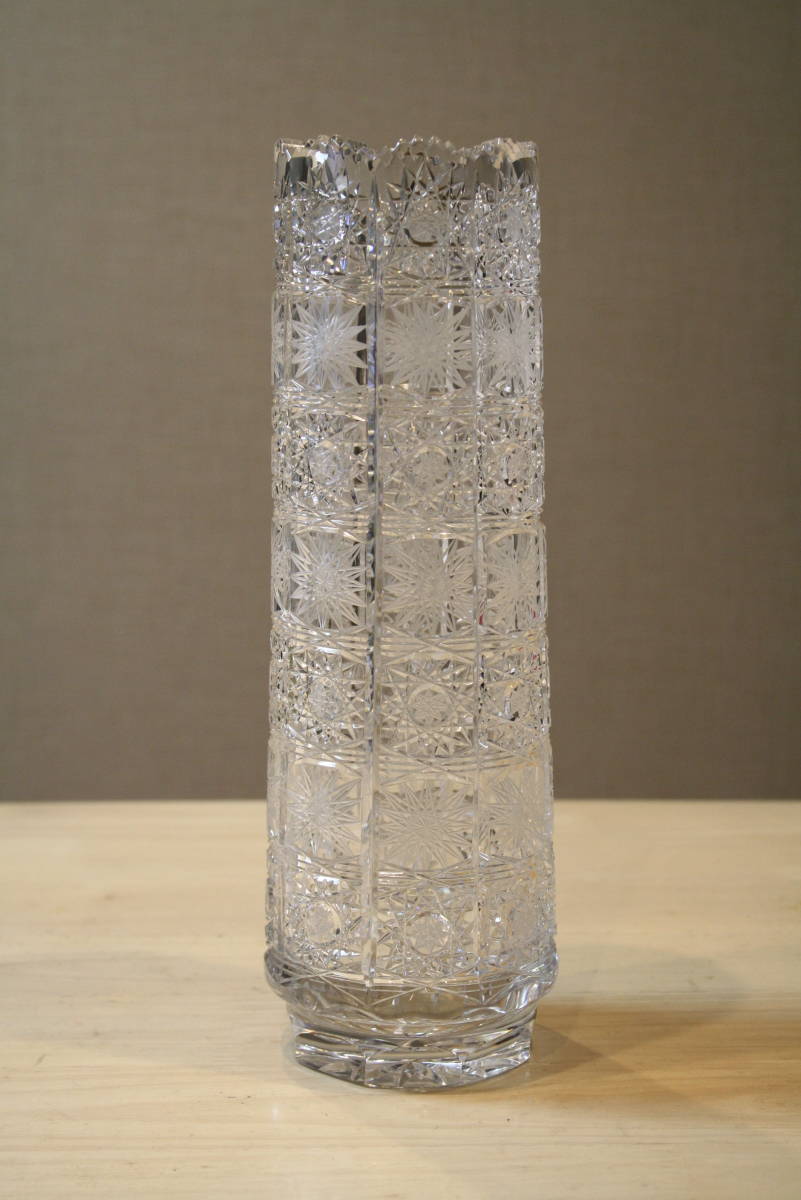 ヤフオク! -「クリスタルガラス 花瓶 30cm」の落札相場・落札価格