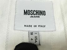 MOSCHINO JEANS 春物 ジャケット ホワイト レディース アウター モスキーノ 白 ①_画像4