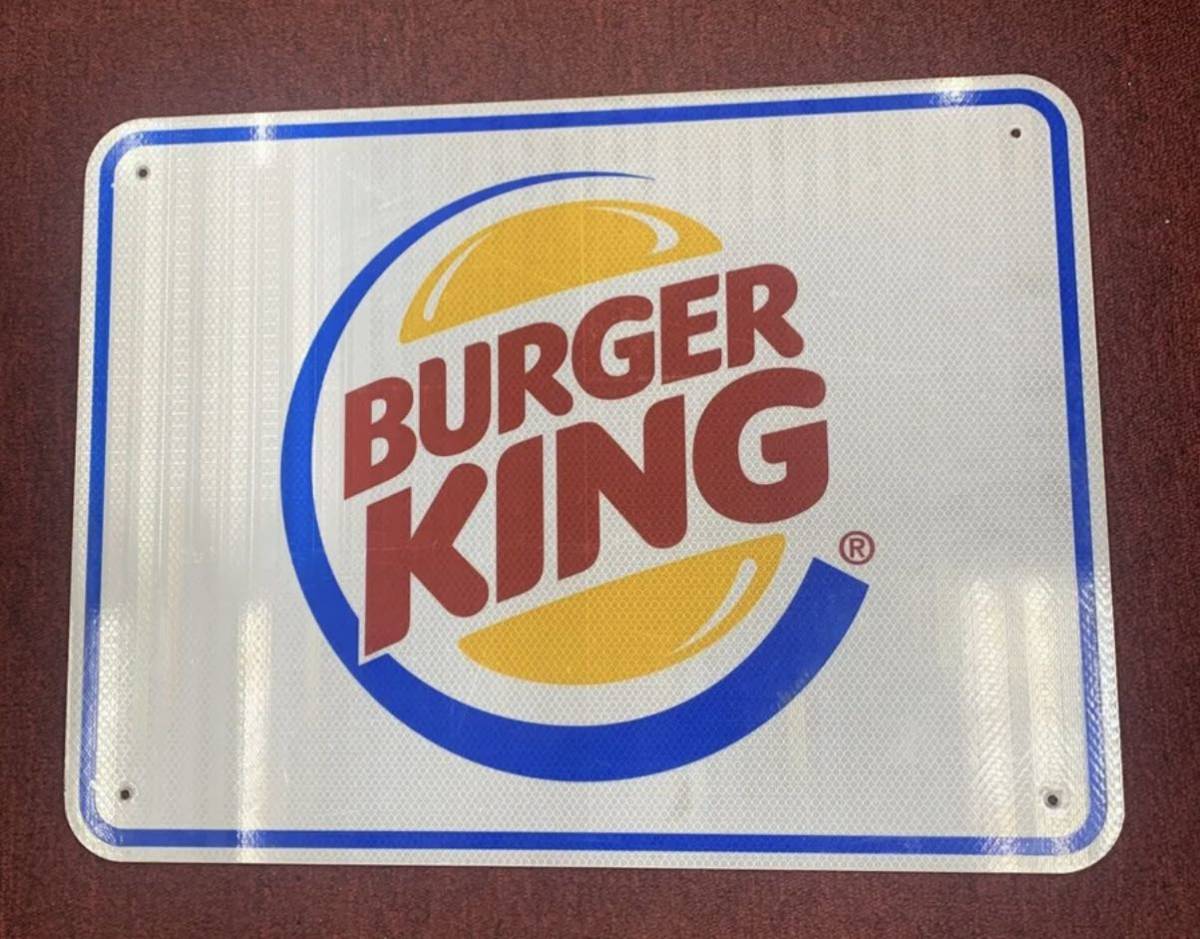激安な レア! 1970年代 バーガーキング 時計 旧ロゴ BurgerKing