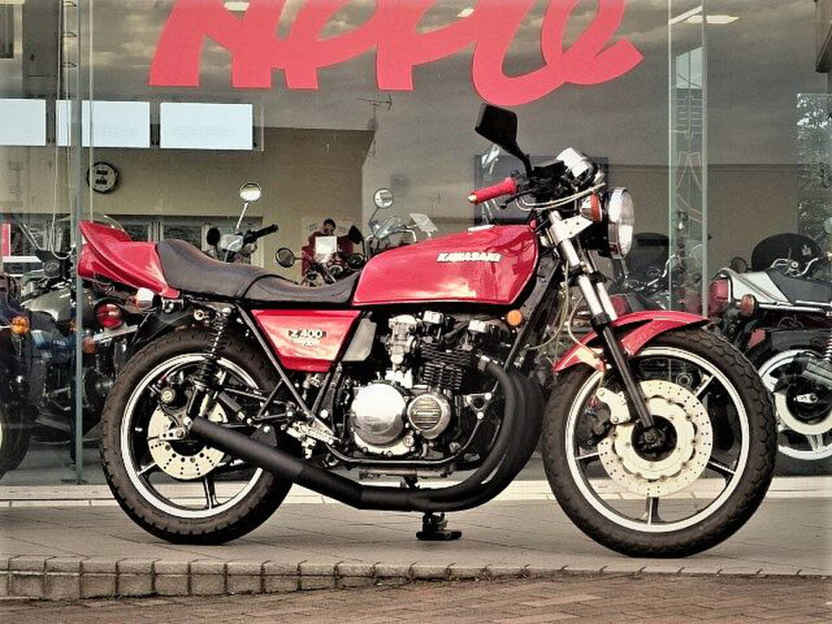 0176.☆当時物☆希少☆Z400FX☆ヤマモト?☆バックステップ