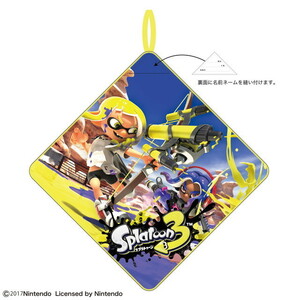  nintendo s pra toe n3 Splatoon3 yellow sp Rush loop towel new goods free shipping 