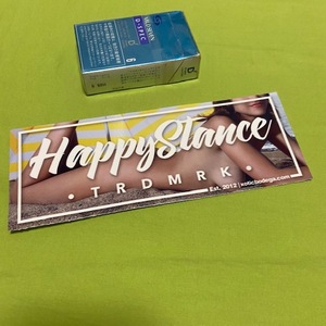 HAPPY STANCE ★04★ バンパー　ステッカー USDM　ハッピースタンス