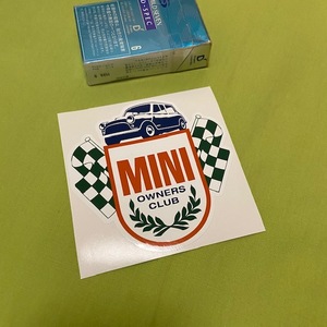 大★ミニオーナーズクラブ　ステッカー　UK　ミニ　　Mini Owners Club　ミニクーパー　クラシックミニ