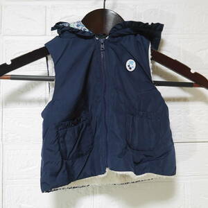 A612 * bebe reduction | Bebe with a hood . the best jacket navy blue used size F