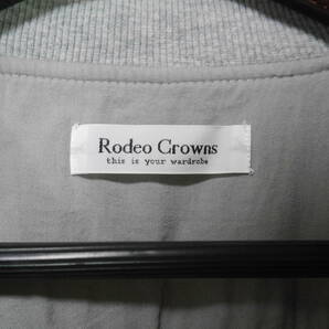 A612 ◇ RODEO CROWNS | ロデオクラウンズ スウェットコート グレー 中古 サイズＦの画像8