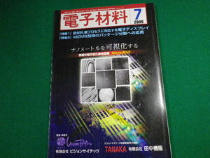 ■電子材料 2009年7月号　ナノメートルを可視化する　工業調査会■FAUB2019122833■