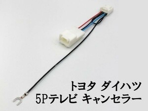 【トヨタ ダイハツ テレビ キャンセラー A】 送料無料 ＤＯＰ 検索用） NDCT-W53 D53 NCMT-W53 D53 NHDT-W53 W53M NDDP-W53R