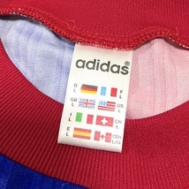 【送料無料】激レア イングランド製 90s adidas FC BAYERN MUNCHEN バイエルン・ミュンヘン ゲームシャツ vintage 古着 ユニフォーム_画像6