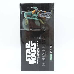 〇スター・ウォーズ ワールドコレクタブルフィギュアPREMIUM BOBA FETT ボバ・フェット Aタイプ/未開封/バンプレスト/2-2069の画像2