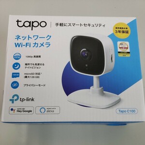 503y0602★TP-Link WiFi カメラ micro SD対応 1080p ナイトビジョン 動作検知 双方向通話　Tapo C100/A