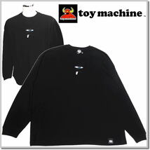 トイマシーン toy machine SECT EYE EMBROIDERY LONG TEE TMPDLT1-BLACK-M ビッグシルエット カットソー_画像6