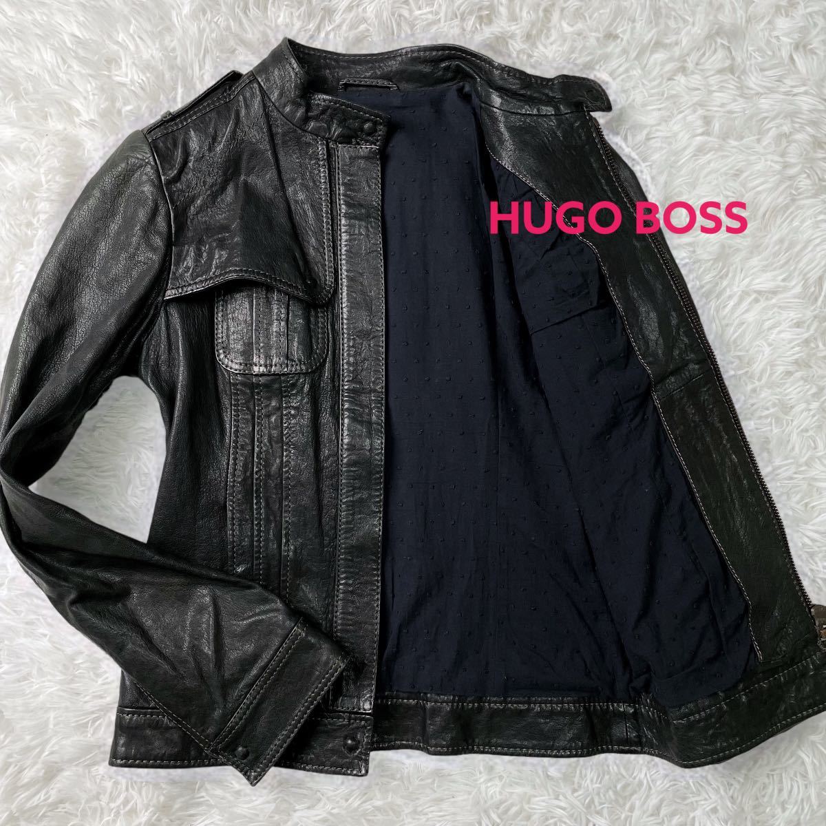 ヤフオク! -hugo boss レザージャケットの中古品・新品・未使用品一覧