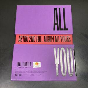 【即決】K-POP CD ASTRO / 2nd FULL ALBUM ALL YOURS