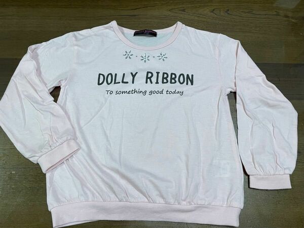 【DOLLY RIBBON】長袖Ｔシャツ 140cm