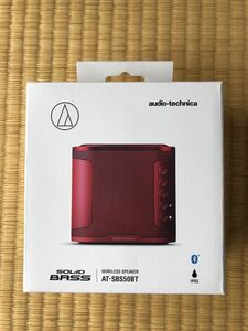 [新品未使用]audio-technica ワイヤレススピーカー Bluetooth ブラック AT-SBS50BT RD｡