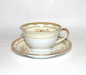 Noritake( Noritake ) MURIEL:myuli L 611 cup & saucer 845784J347Q17D