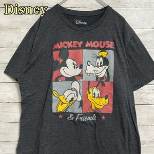 【入手困難】Disney ディズニー　Tシャツ　2XLサイズ　半袖　海外　入手困難　一点物　キャラクター　ゆったり　オーバーサイズ