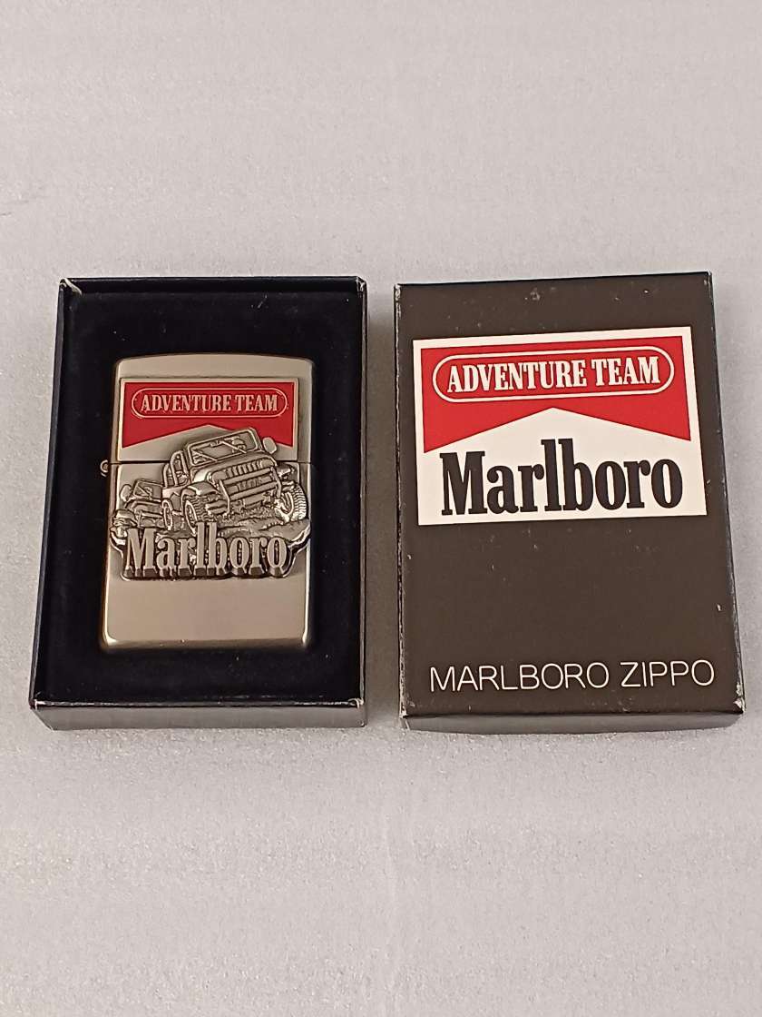 未使用品】1997年製 ZIPPO Marlboro（マルボロ）カウボーイ タバコ