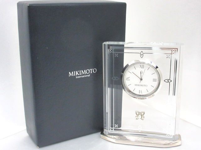 ヤフオク! -「ミキモト 時計 パール」(アナログ) (置時計)の落札相場