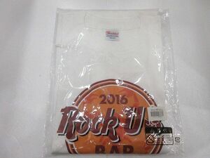 ◆Magetica 限定 2016 Rock Utsu BAR Tシャツ WHITE Mサイズ 宇都宮隆 ホワイト 白 オフィシャルファンクラブ 受注生産品 グッズ 未開封品