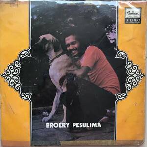 LP Indonesia「 Broery Pesulima 」Tropical City Heavy Synth Funk 南洋 Pop Rock 70's インドネシア 稀少盤 人気歌手