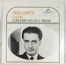 試聴済 盤質良 中古LP ショパン ピアノ協奏曲第1番 CHOPIN CONCERTO NO.1 Dinu Lipatti SERAPHIM 60007 MONO セラフィム M-60007 輸入盤_画像1