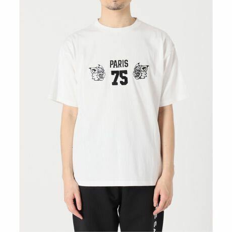【Paris Saint-Germain】75 ジェルマン刺繍 Tシャツ