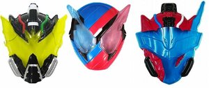 仮面ライダービルド　お面３点セット　ラビットタンクフォーム ＆ ナイトローグ＆ブラッドスターク