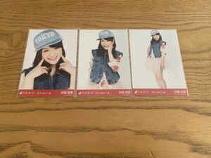 乃木坂46 安藤美雲　デニム 生写真　コンプ　会場限定　3種 2013.April-Ⅲ