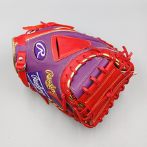 【新品】 ローリングス 軟式用 キャッチャーミット 無料型付け (Rawlings グラブ)[NE589]_画像3