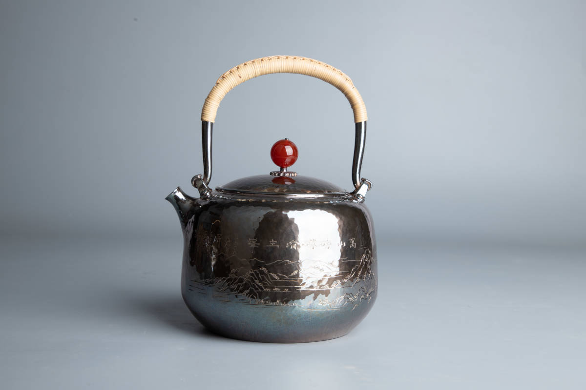 おしゃれ 銀瓶 茶道具 湯沸 薬罐【美品】 - poumonquebec.ca