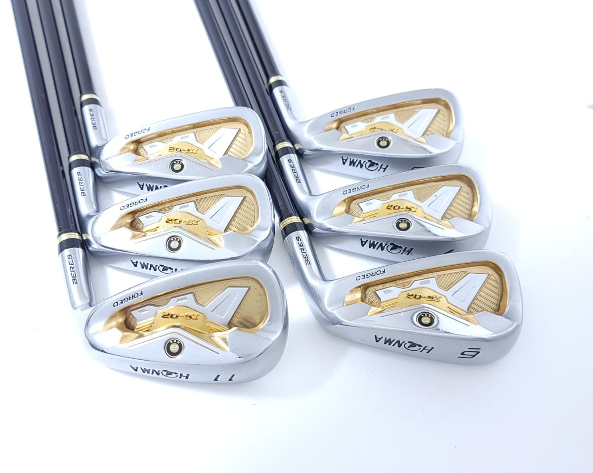 本間ゴルフ ベレス アイアン 6本セット [ARMRQ 47 3S フレックス:R