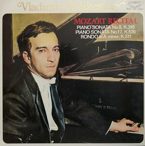 LP盤 ウラディミール・アシュケナージ　Mozart Pianoソナタ 8&17番 , ロンド K511