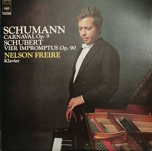 LP盤 ネルソン・フレーア　Schumann 「謝肉祭」Op9 & Schubert 即興曲集 Op90