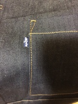 未使用　LEVI'S　 MADE & CRAFTED　メイド&クラフテッド TYPE II WORN トラッカー　RIGID　SIZE：XL（日本：XXL）中国製（生地：日本製）_画像8