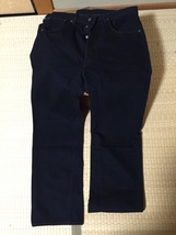 未使用　levi's vintage clothing　１９５５年モデル　 リーバイス　501XX　ブラックジーンズ　サイズ：３６インチ　股下：３２インチ_画像2