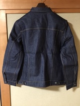 未使用　LEVI'S　 MADE & CRAFTED　メイド&クラフテッド TYPE II WORN トラッカー　RIGID　SIZE：XL（日本：XXL）中国製（生地：日本製）_画像2