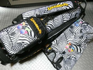 HLO37★新品★LOUDMOUTH★ラウドマウス★着脱式ポーチ付9型キャディバッグ★Zee Bros